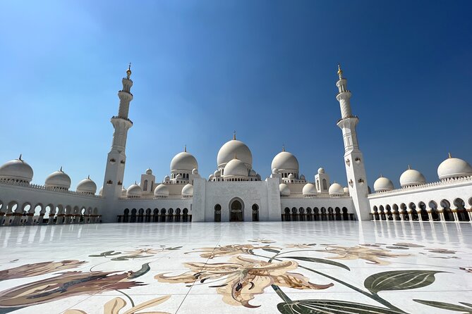Abu Dhabi City Tour Private With Grand Mosque Entrance