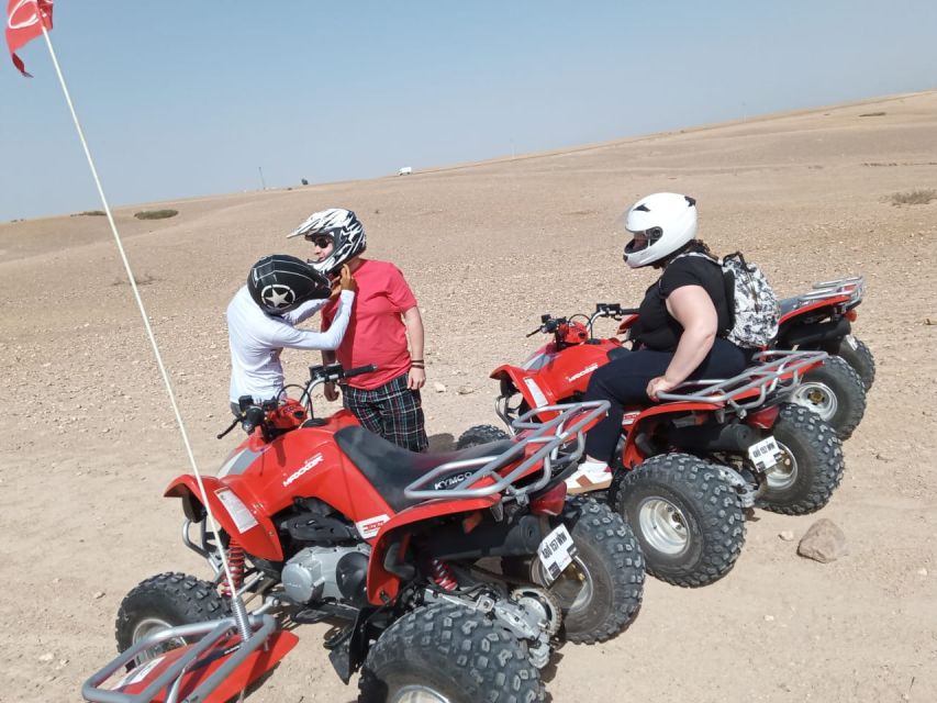 Agafay Desert: Quad Bike Experience With Lunch - Berber Village Exploration