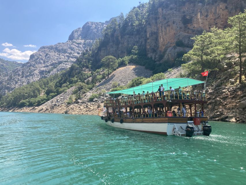 Alanya: Green Canyon Boat Trip With Lunch And Drinks
