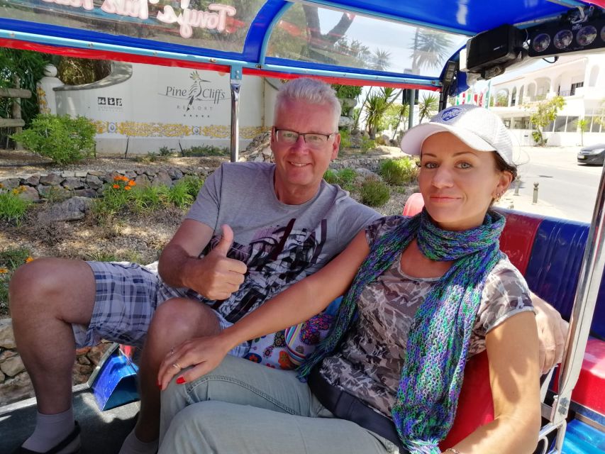 Albufeira: Private Sightseeing Tuk-Tuk Tour With Pickup - Multilingual Live Tour Guides