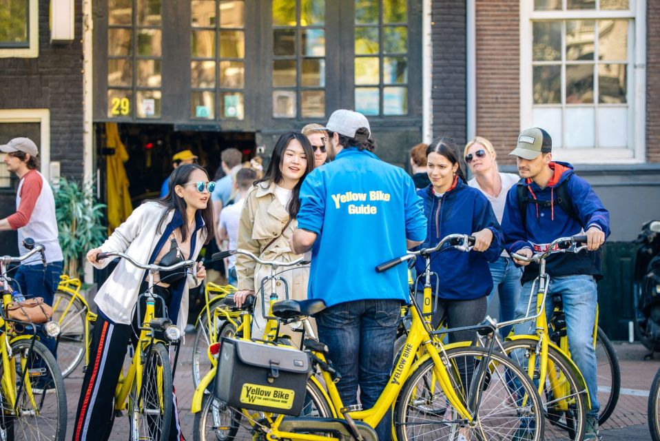 Amsterdam: 2-Hour City Highlights Guided Bike Tour - Experience Highlights With Guides