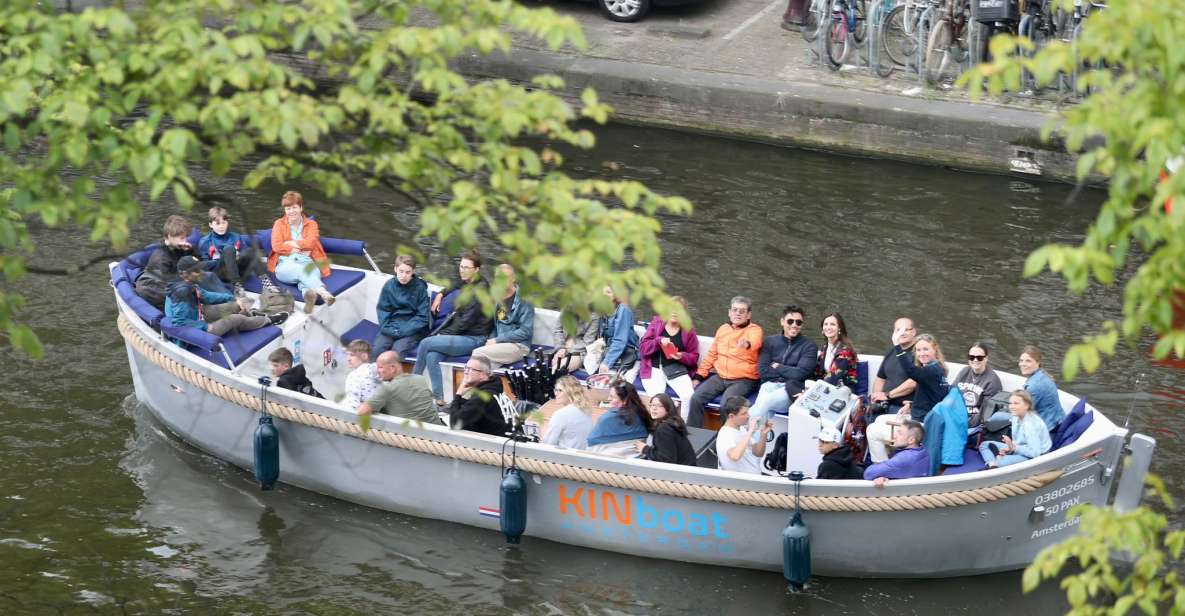 Amsterdam: Open Boat Canal Cruise With Local Guide - Common questions