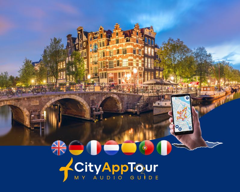 Amsterdam: Walking Tour With Audio Guide on App - Common questions