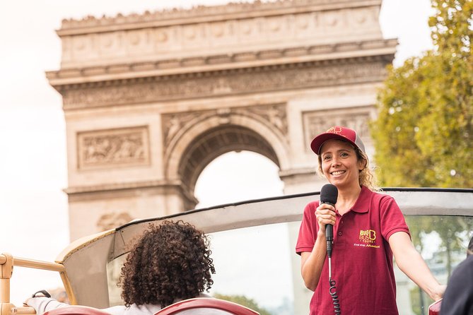 Arc De Triomphe Self-Guided Ticket & Big Bus Hop-On Hop-Off - Reviews and Ratings