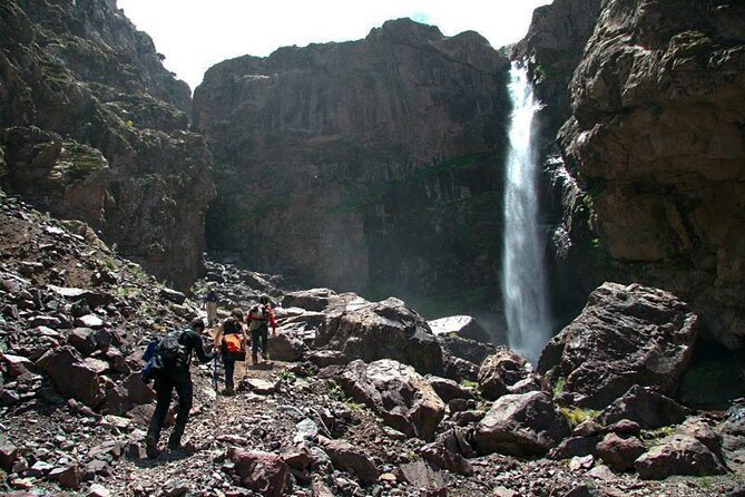 Atlas Mountain Day Trip From Marrakech Watrefall, Camel Ride - Waterfall Visit Details