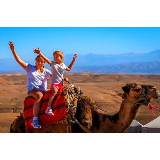 Atlas Mountain & Three Valleys Waterfalls & Desert Day Trip - Camel Ride Experience