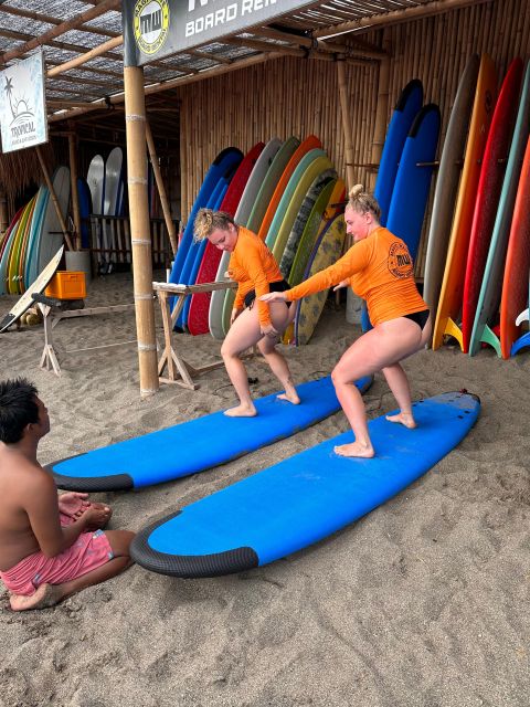 Bali: Beginner and Intermediate Surfing Lesson in Canggu - Equipment and Inclusions