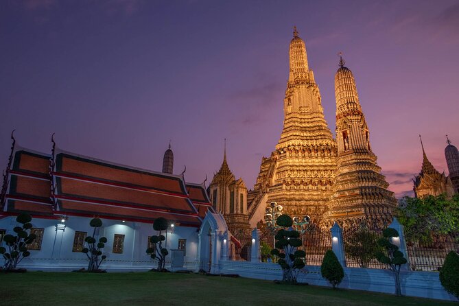 Bangkok Night Tour: Wat Arun, Wat Pho, Chinatown & Tuk Tuk Ride - Common questions