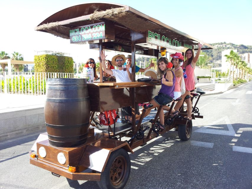 Beer Bike Malaga - Common questions