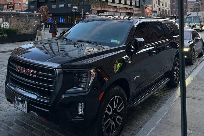 Black SUV Transfer From or To JFK, LGA, EWR - All Fees Included - Pickup Details and Contact Information