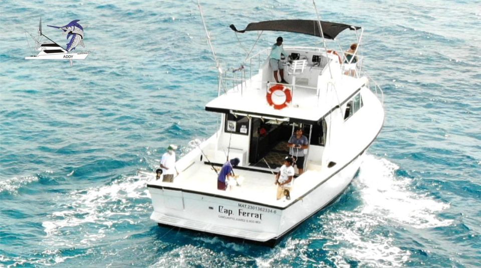 Cancun: 48FT Fishing Boat Trolling and Bottom Fishing - Safety Measures