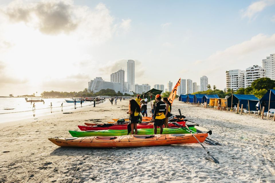 Cartagena: Sunset Sea Kayaking Tour - Tour Highlights