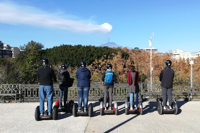 Catania Segway Tour Including Piazza Duomo, Villa Bellini Park  - Sicily - Segway Training Session at Villa Pacini