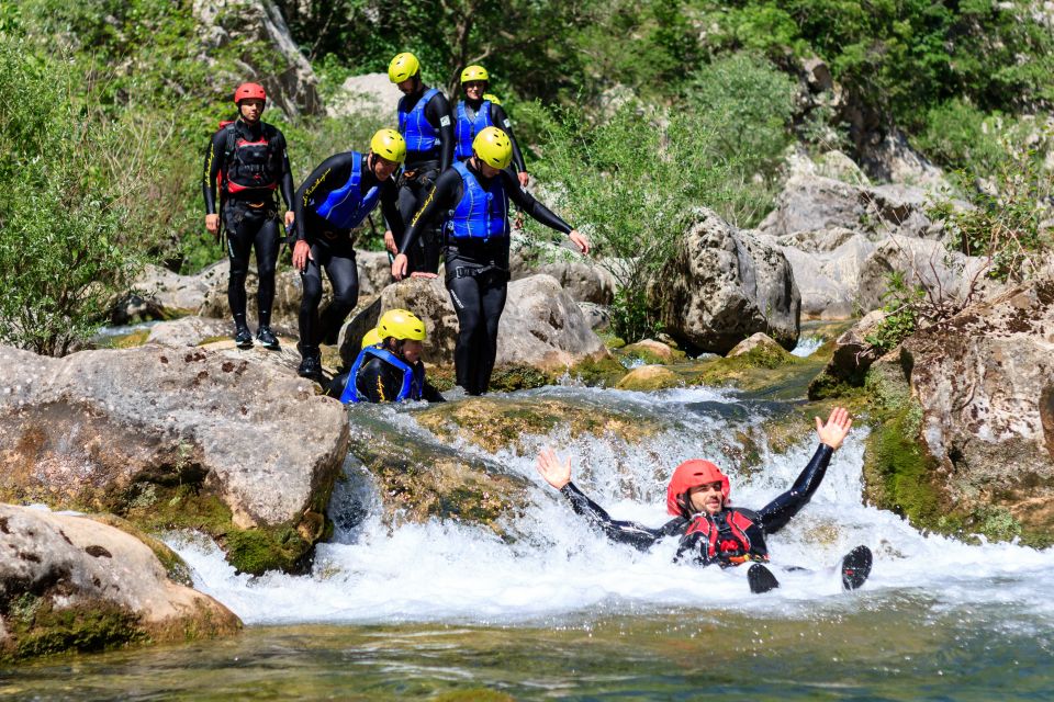 Cetina River Canyoning From Split or Zadvarje - Extreme Canyoning Option