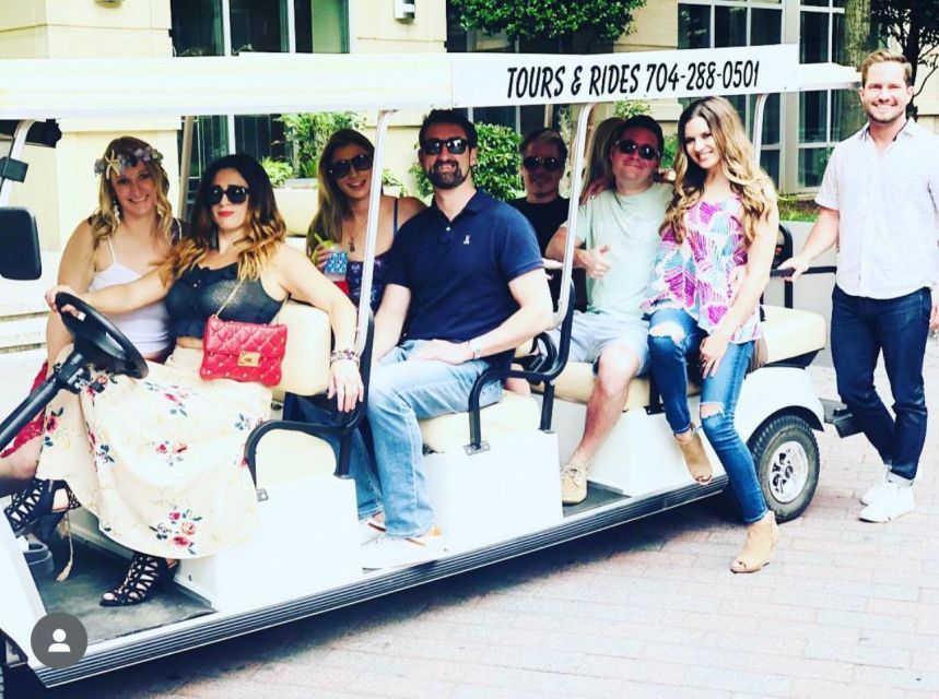 Charlotte: 3-Hour Brewery Crawl on 7 Passenger Cart - Common questions