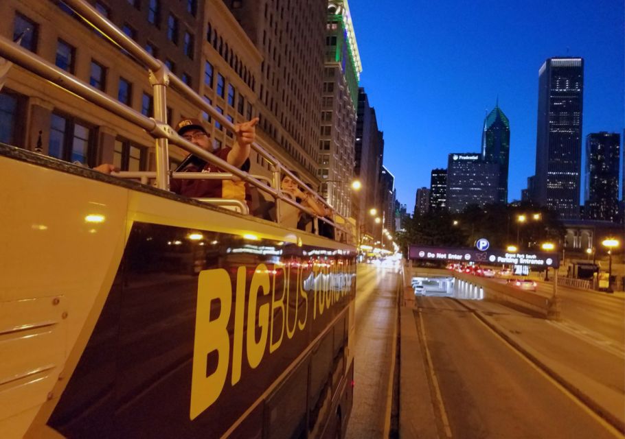 Chicago: Big Bus Panoramic Sunset Tour With Live Guide - Tour Last Words and Departure Point