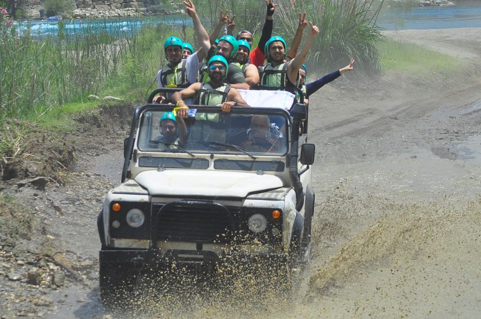 City of Side: Rafting, Zipline, Jeep, Buggy and Quad Combo - Lunch and Language Instructor Options