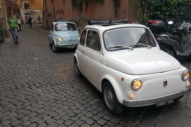 Classic Fiat 500 Rental in Rome - Common questions