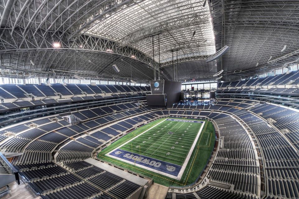 Dallas: Cowboys At&T Stadium Tour With Transportation - Stadium Highlights and Full Description