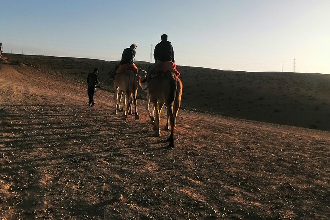 Desert Glow: Exclusive Sunset Camel Trek With Dinner in Agafay - Common questions