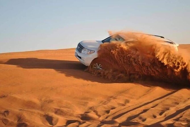 Desert Safari : Free Sandboarding, Camel Riding,BBQ Dinner Live Activities - Common questions