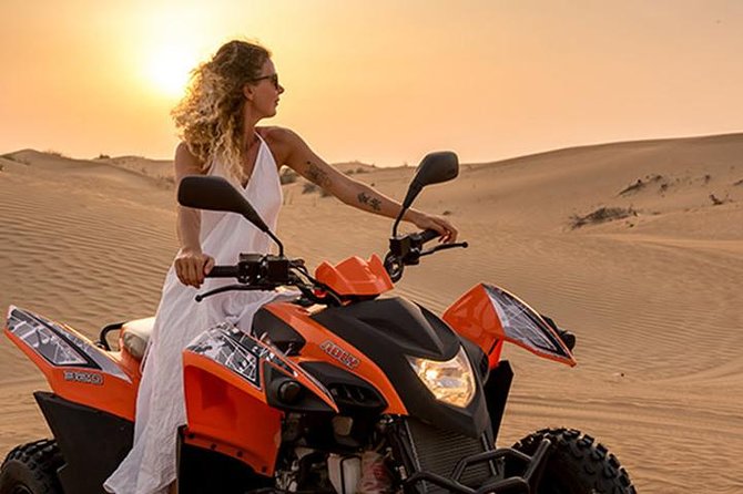 Desert Safari With BBQ Dinner, Quad Bike & Camel Ride From Dubai - Common questions