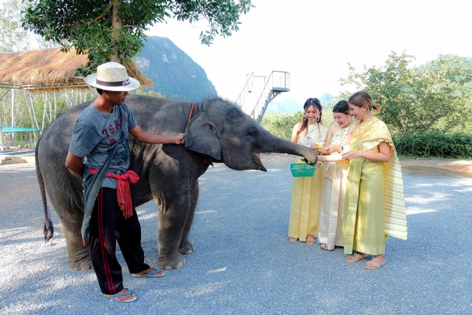 Dress in Thai Costume Feed Elephant &Animals, and Photoshoot - Photography Tips