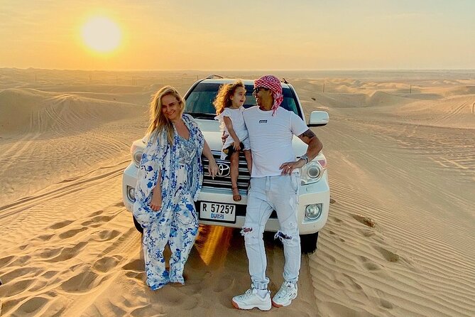 Dubai Desert Safari Dune Bashing, Camel Ride, Sand Boarding, BBQ Dinner. - Logistics and Cancellation Policy