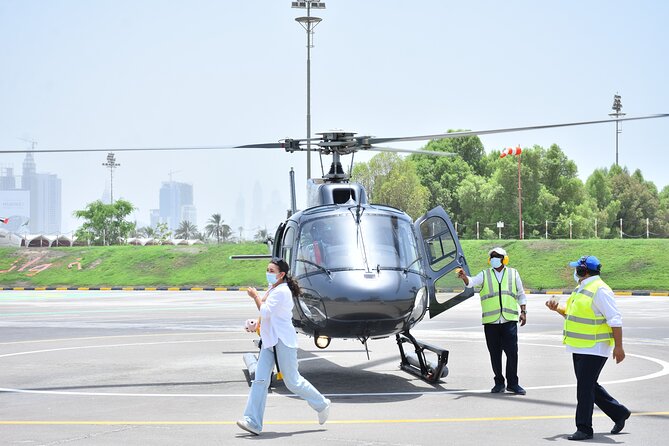 Dubai Helicopter Tour With Both Way Private Transfers - Reviews and Feedback