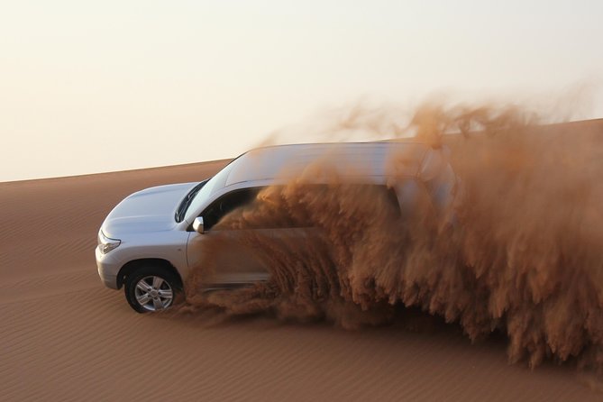 Dubai High Red Dunes Extreme Desert Safari Adventure With BBQ Dinner - Transportation and Pick-Up
