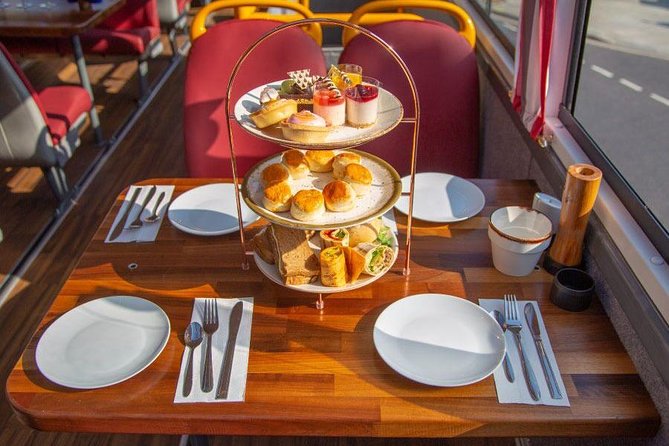 English Afternoon Tea Bus With Panoramic Tour of London– Upper Deck - Service Features and Contact Information