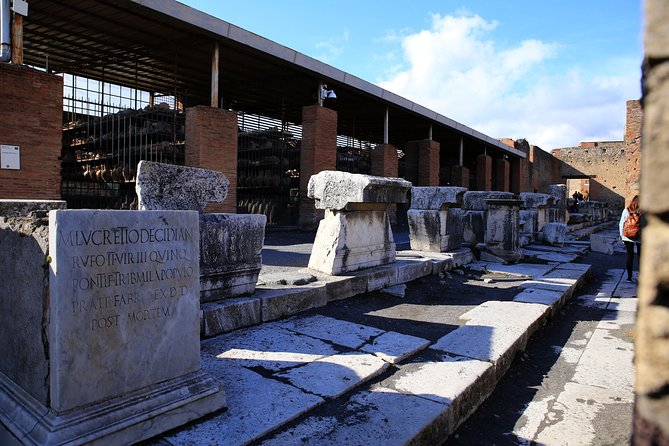 Fast Access Exclusive Private Ancient Pompeii Herculaneum & Oplontis Guided Tour - Souvenir Opportunities