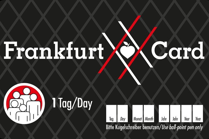 Frankfurt Card 1 Day Group Ticket - Common questions
