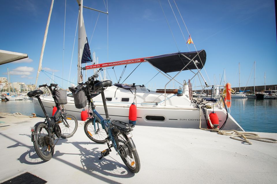 From Barcelona: Sailing and E-Bike Winery Tour With Tastings - Experience Summary