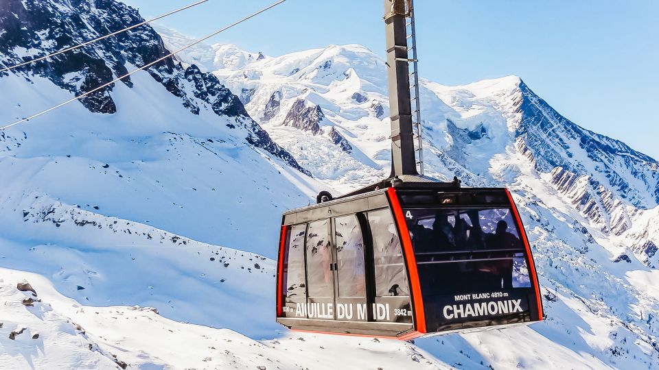 From Geneva: Day Trip to Chamonix With Cable Car and Train - Cogwheel Mountain Train to the Glacier