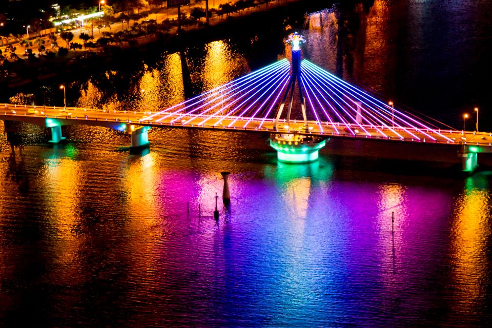 From Hoi An: Da Nang Night Life Tour With Sun Wheel Ride - Nighttime Cityscape Views