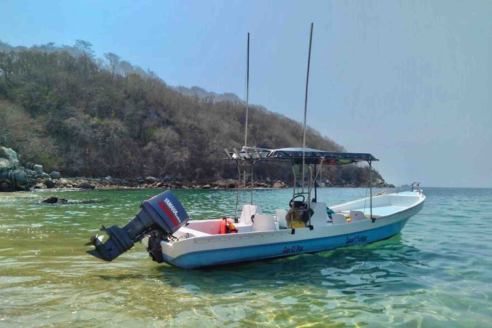 From Huatulco: Private 7 Bays Boat Tour - Conclude at 4 Pm