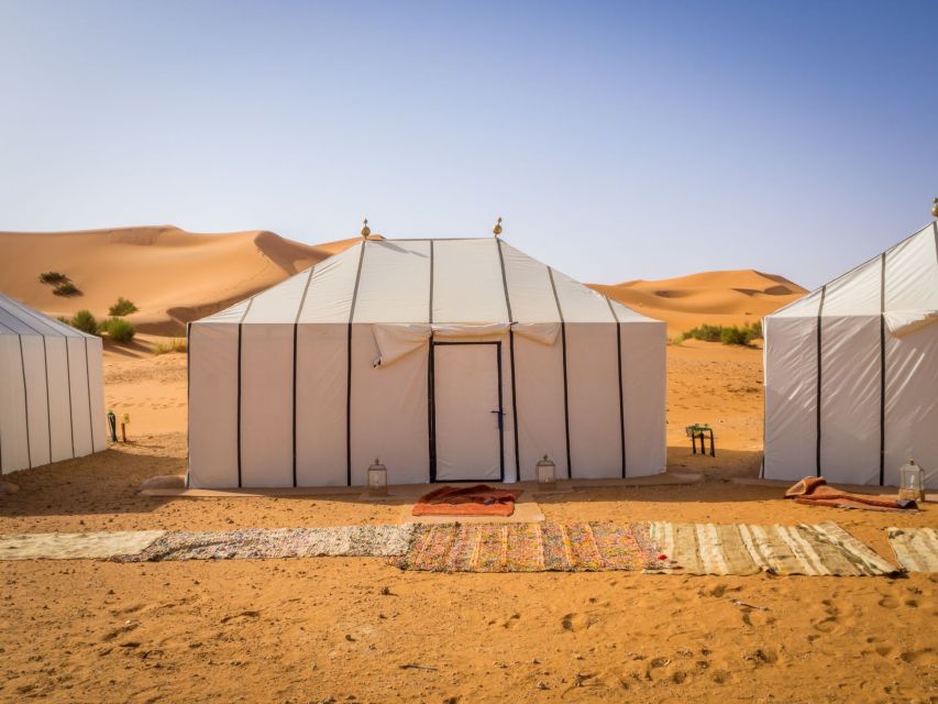 From Marrakech: 3-Day Merzouga Desert Trip With Camp Stay - Activities and Accommodation Details