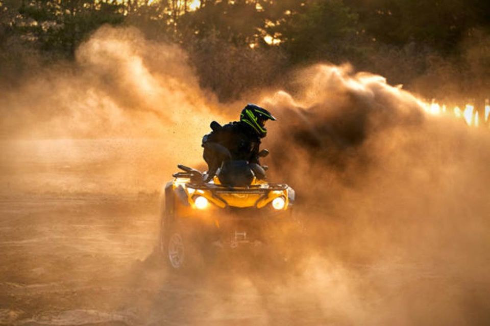 From Marrakech : Agafay Desert Quad Bike Adevnture - Instructor and Pickup