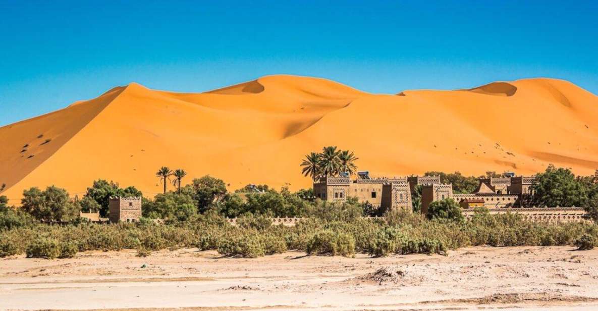 From Marrakech to Fes: 3-Day Desert Through Merzouga Dunes - Cultural Experiences