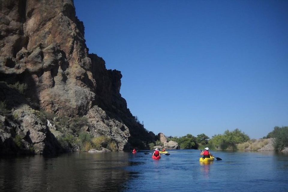 From Mesa: Self-Guided Kayaking Trip on Saguaro Lake - Recommendations for What to Bring