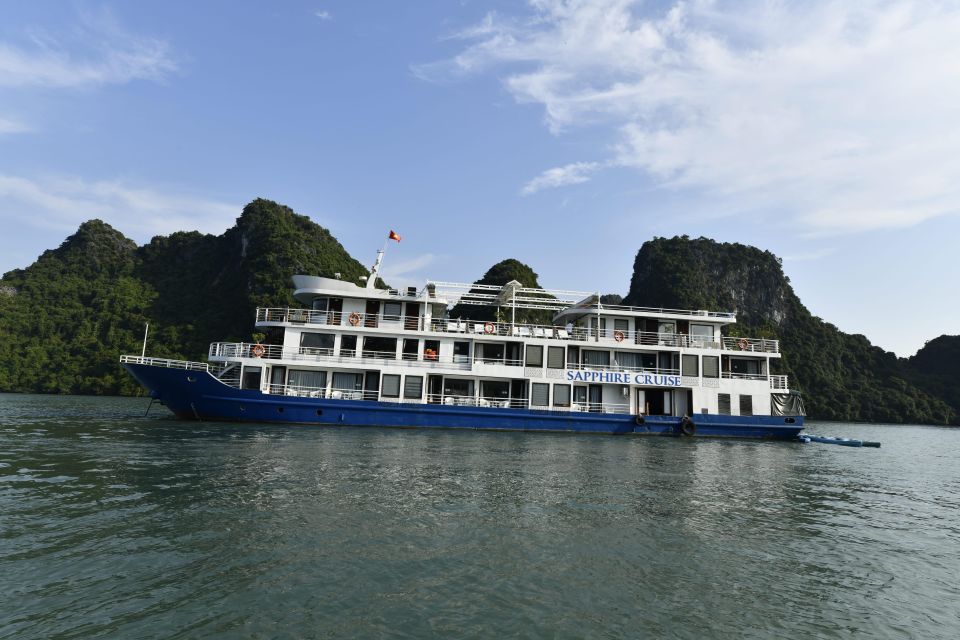 From Ninh Binh: SAPPHIRE 5Star Cruise Lan Ha Bay 2-Days Trip - Common questions