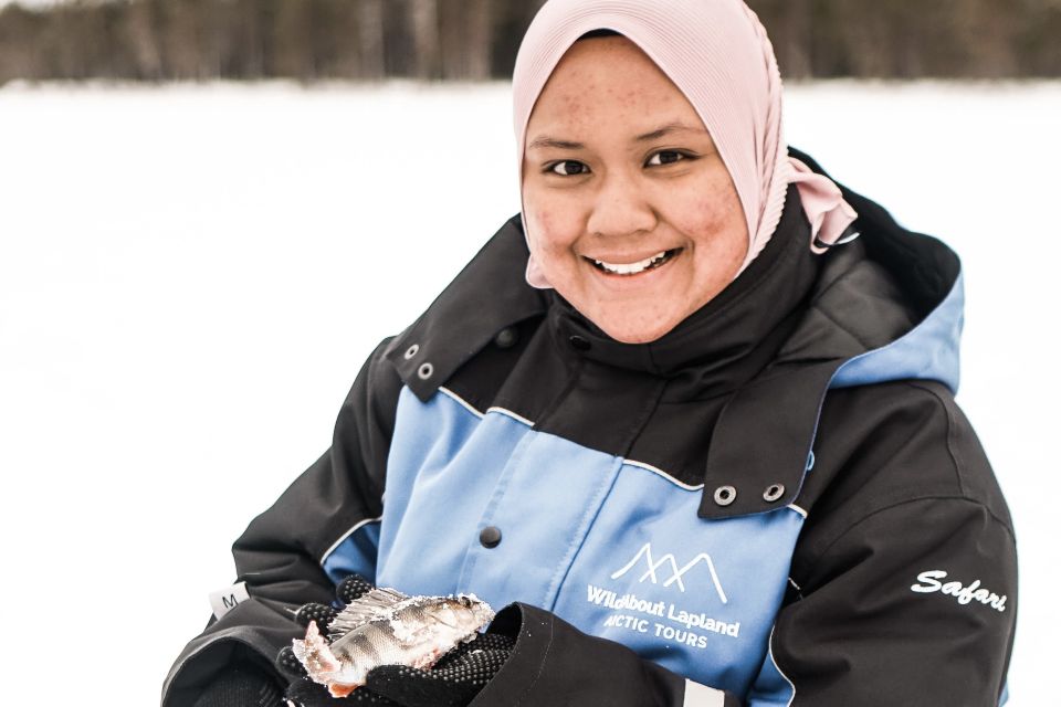 From Rovaniemi: Snowshoeing and Ice Fishing Tour - Common questions