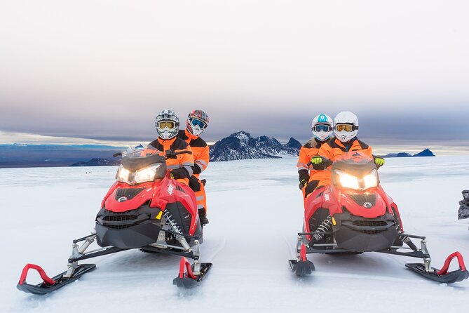 Glacier Snowmobiling and Ice Cave From Geysir - Common questions