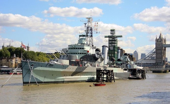 Go On-Board HMS Belfast & See Londons 15 Sights Tour - Ritz Hotel Meeting Point