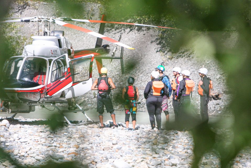 Golden: Kicking Horse River Half-Day Heli Whitewater Rafting - What to Bring