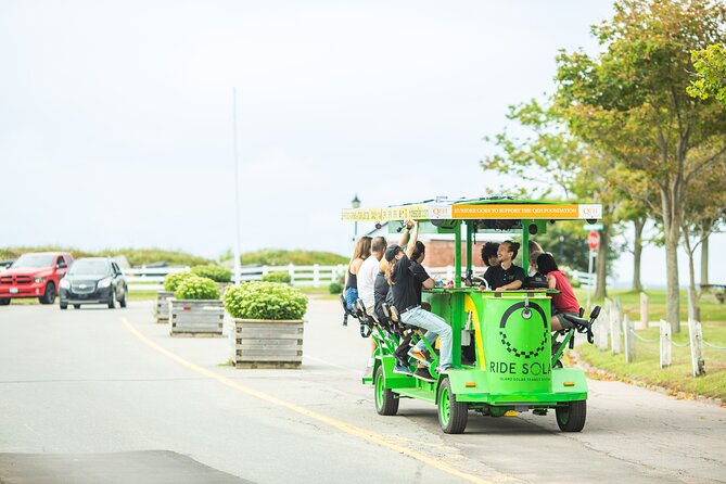 Halifax Pedal Pub Crawl Along the Waterfront on a Solar-Powered Pedal Bus!