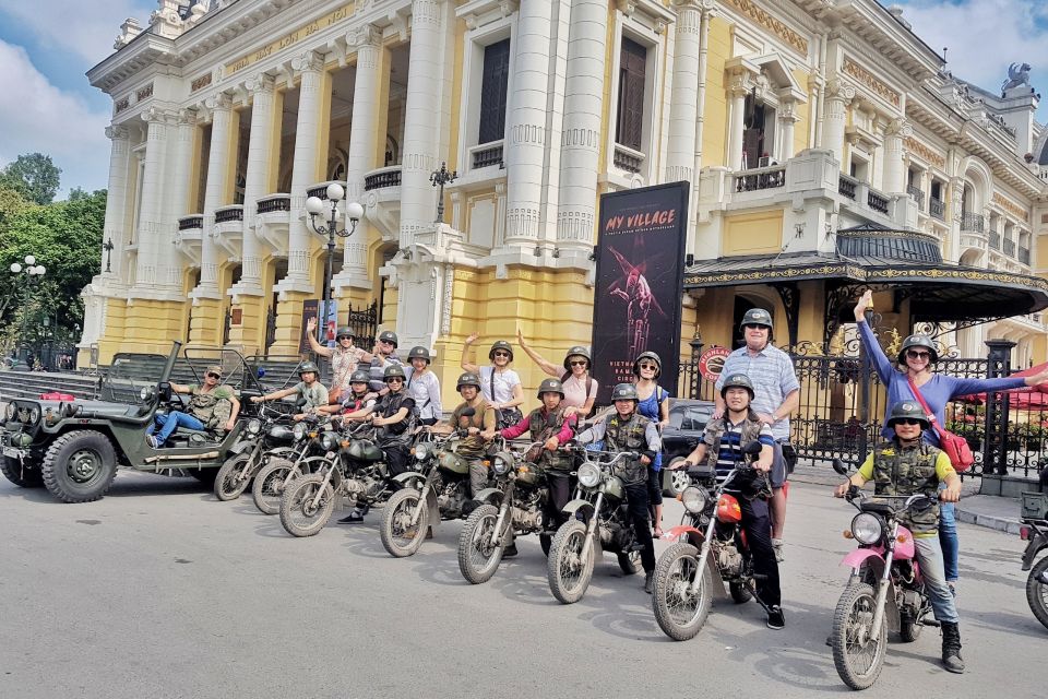 Hanoi: Half-Day Guided City Tour on Vintage Minsk Motorbike - Common questions