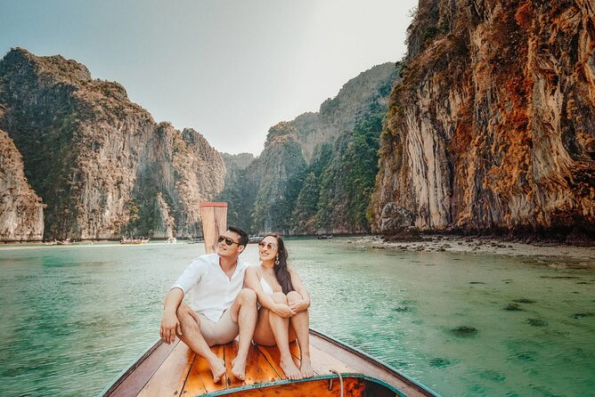 Holiday Travel Photoshoot With Long-Tail Boat Phi Phi Islands - Pricing and Availability