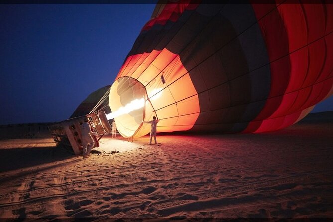 Hot Air Balloon Flight in Dubai With Refreshments Including Pickup & Drop off - Additional Offerings and Upgrades